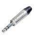 CONECTOR JACK AÉREO MACHO ESTÉRE0 NEUTRIK (6,3 mm)