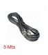 5 Mts / De  XLR Hembra a XLR Macho.