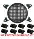PROTEC-15 (8 ESQUINERAS + 4 GRAPAS + REJILLA 15")