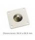 TACO DE ARRASTRE (64,4 x 64,4mm / Macho)