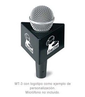 MT-3B TRIÁNGULO PARA LOGOTIPOS EN MICROFONÍA