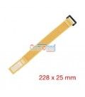 CINTA RECOGE-CABLES (VELCRO 225 x 25 mm) COLOR AMARILLO