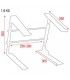 SOPORTE PC / MEZCLADORA DJ (REGULABLE)