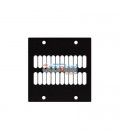 PLACA DE VENTILACIÓN PLANA (2 x 2 UNIDADES)