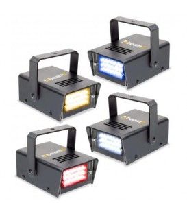 KIT 4 FLASH LED (FLAS ROJO + AZUL + AMARILLO + BLANCO)