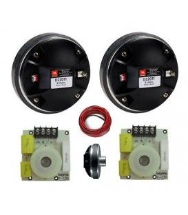 KIT D-220Ti (400 W / 160 WRMS) (2-D220Ti + 2-F130) A ROSCA