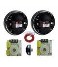 KIT D-220Ti (400 W / 160 WRMS) (2-D220Ti + 2-F130) A ROSCA