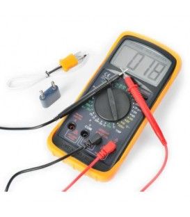 MUTIMETRO DIGITAL 32 ESCALAS (FUNDA + SONDA TEMPERATURA)