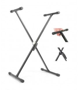 SOPORTE TECLADOS PLEGABLE (ALTURA AJUSTABLE)