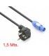 1,5 Mts / POWERCON - SCHUKO