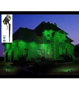 LASER EXTERIOR BICOLOR (IP65 / ROJO + VERDE 200mW)