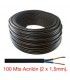 100 MTS (2 x 1,5mm) MANGUERA NEGRA (ACRILÓN) 