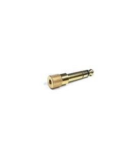 ADAPTADOR MINI-JACK DE 3,5 A 6,3 mm ESTÉREO