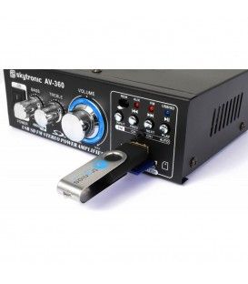 HiFi (RADIO FM / USB / A 220v o 12v) (2 x 40W)