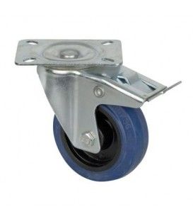 RUEDA GIRATORIA CON FRENO 4" (100mm)