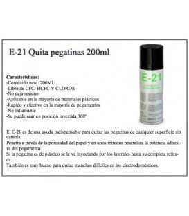 QUITA ETIQUETAS E-21 (200ml)