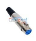 XLR(CANON) HEMBRA 3 PINS.