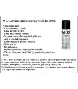 M-33 ACEITE LUBRICANTE 