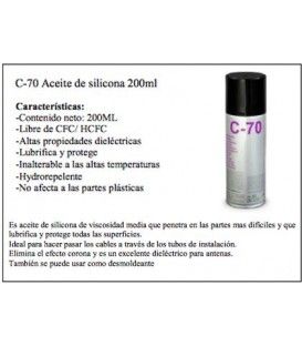 C-70 ACEITE DE SILICONA 