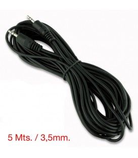 5 Mts / 1 MINI-JACK ESTEREO A 1 MINI-JACK ESTEREO MACHOS (3,5mm)