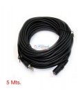 5 Mts / ALARGADOR MINI-JACK ESTEREO 3,5mm MACHO-HEMBRA