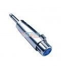 ADAPTADOR DE XLR (Hembra) a JACK MONO (Macho).