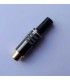 RCA HEMBRA CON MUELLE METÁLICO (MARCADOR BLANCO)