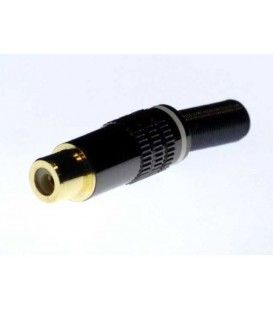 RCA HEMBRA CON MUELLE METÁLICO (MARCADOR BLANCO)