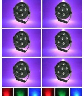 (6U) PL016-6 (PAR 36 LED / ULTRAPLANO Y COMPACTO)