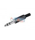 JACK MACHO ESTEREO (6,3mm) ABS