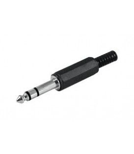 (15U) JACK MACHO ESTEREO (6,3mm) ABS