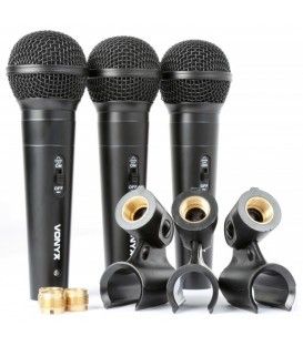 VX1800S  (3 MICROS + 3 PINZAS MICRO + ADAPTADORES + ESTUCHE TRANSPORTE)