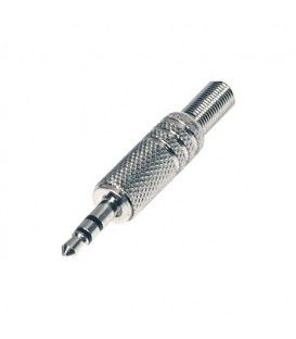 MINI-JACK ESTEREO (3,5mm / METÁLICO)