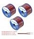 KIT 300-MTS BICOLOR (100 Mts / 2 x 1,5 mm + 100 Mts / 2 x 1 mm + 100 Mts / 2 x 0,75 mm) 
