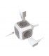 2 USB + 4 ENCHUFES / ALARGADERA 1,4 MTS + SOPORTE PARED