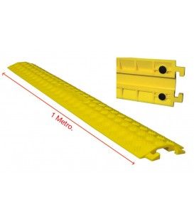 1 MT PASACABLES ENLAZABLE PARA CONCIERTOS (An: 140 x Al: 20 mm x 1 Mt)