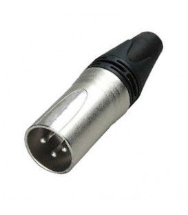 XLR MACHO 3 PINS (TIPO NEUTRIK)