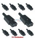 (10U) IEC HEMBRA DESMONTABLE