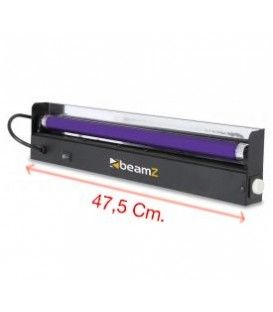 TUBO DE LUZ NEGRA CON SOPORTE 15W (47,5 Cm TOTAL)