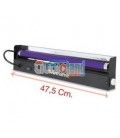 TUBO DE LUZ NEGRA CON SOPORTE 15W (47,5 Cm TOTAL)