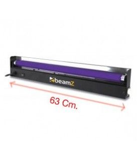 TUBO DE LUZ NEGRA CON SOPORTE 25W (63 Cm TOTAL)