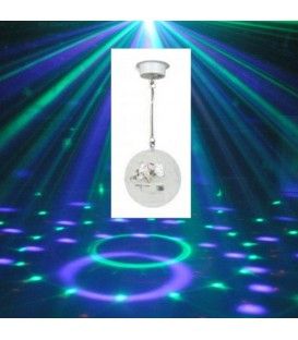 BOLA LED RGBWA (LED GLASS BALL) MULTICOLOR + MOTOR 