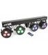LED PARBAR (M. INALAMBRICO + TRÍPODE)  (4 FOCOS LED RGBW) 