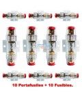 (10U) PORTAFUSIBLES + FUSIBLE 60A (XL)