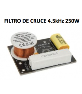 2 VÍAS, 500W / 250 WRMS (CORTE EN 4,5 kHz) ENCASTRABLE EN BASE SPEAKON