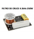 2 VÍAS, 500W / 250 WRMS (CORTE EN 4,5 kHz) ENCASTRABLE EN BASE SPEAKON