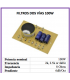 2 VÍAS, AJUSTABLE (CORTE SELECCIONABLE A 2 / 2,5 / 4 Khz) 200W / 100 WRMS 