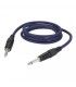 6 Mts / JACK Mono Macho a JACK Mono Macho 6,35mm. (CABLE EN AZUL)