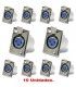 (10U) CANON (XLR) HEMBRA PARA EMPOTRAR