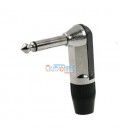 JACK MONO (6,3 mm) ACODADO A 90º MACHO